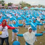 Goyang maut memeriahkan Perayaan PHBN&PHBI Desa Suruhan Kidul 2018